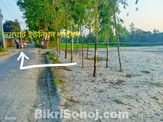 নলকা বিশ্বরোডের সাথে প্রাইম লোকেশনে জমি ভাড়া